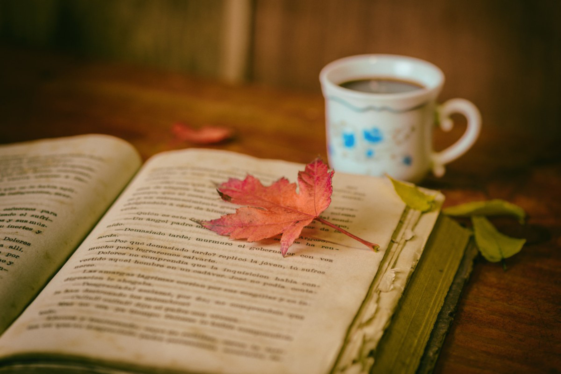 Kaffee und ein gutes Buch